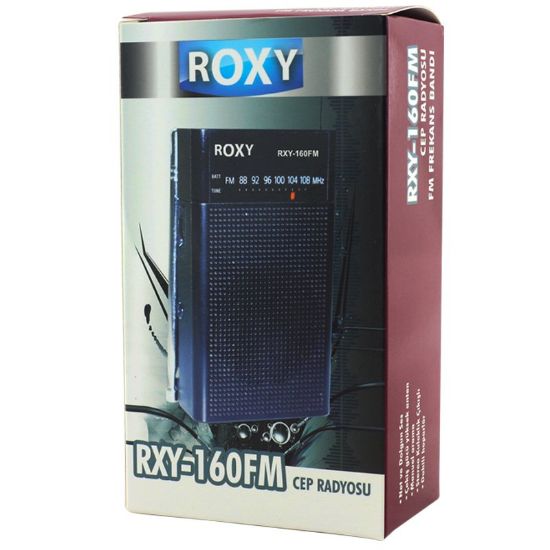 ROXY RXY-160FM CEP TİPİ MİNİ ANALOG RADYO resmi