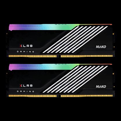 PNY XLR8 Gaming MAKO EPIC-X RGB 32GB (2x16GB) 6000MHz CL40 DDR5 Gaming Ram (MD32GK2D5600040MXRGB) resmi