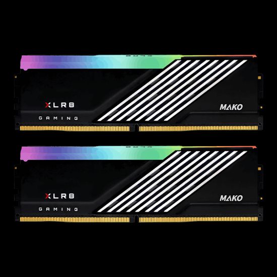 PNY XLR8 Gaming MAKO EPIC-X RGB 32GB (2x16GB) 6000MHz CL40 DDR5 Gaming Ram (MD32GK2D5600040MXRGB) resmi