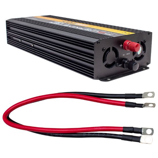 POWERMASTER PWR1500-12 TEK DİJİTAL EKRAN 12 VOLT - 1500 WATT MODIFIED SINUS WAVE INVERTER resmi