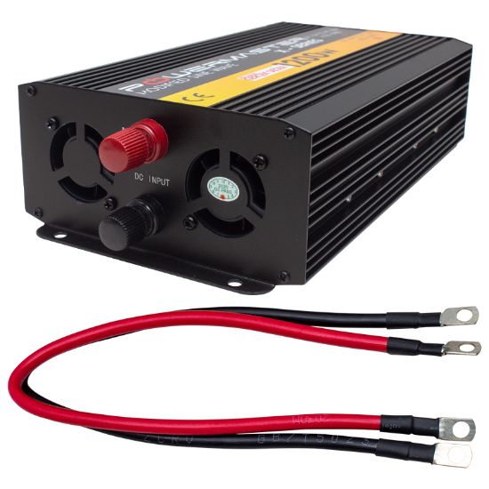 POWERMASTER PWR1200-12 TEK DİJİTAL EKRAN 12 VOLT - 1200 WATT MODIFIED SINUS WAVE INVERTER resmi