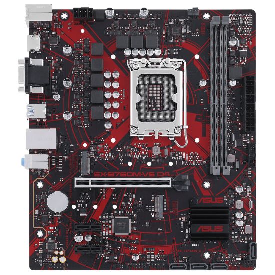 ASUS EX-B760M-V5 D4-CSM 5333MHz M.2 HDMI VGA mATX 1700p resmi