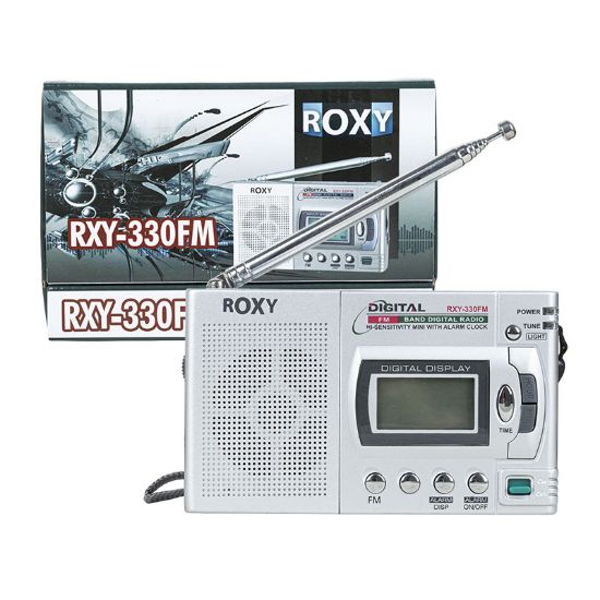 ROXY RXY-330 10 BANT DİJİTAL GÖSTERGELİ PİLLİ RADYO resmi