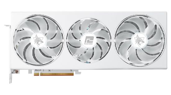 POWERCOLOR HELLHOUND Spectral White RX7800XT 16G-L/OC/WHITE GDDR6 256Bit resmi