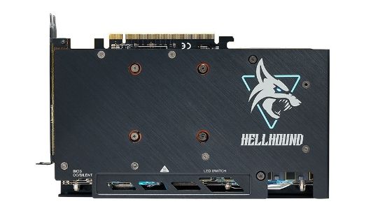 POWERCOLOR HELLHOUND RX7600XT 16G-L/OC GDDR6 128Bit resmi