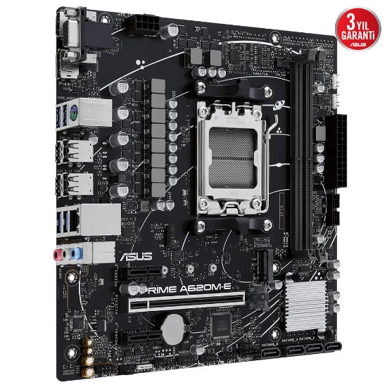 ASUS PRIME A620M-E-CSM DDR5 M.2 HDMI mATX AM5  resmi