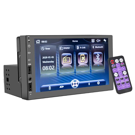 MAGICVOICE MV-7412 USB/FM/AUX/MP5/BLUETOOTH 7 DOKUNMATİK DOUBLE DIN OTO TEYP resmi