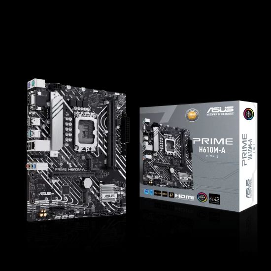 ASUS PRIME H610M-A-CSM DDR5 5600MHz M.2 HDMI mATX 1700p resmi