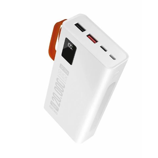 POWERWAY QC20 20000 MAH ÇİFT USB DİJİTAL EKRAN POWERBANK resmi