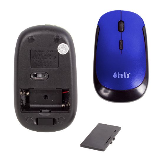 HELLO HL-40 2.4 GHZ 1200 DPI KABLOSUZ MOUSE resmi