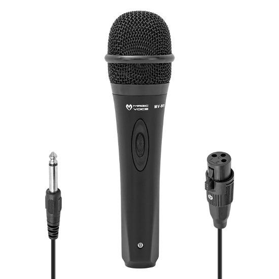 MAGICVOICE MV-901 DİNAMİK PROFESSIONAL KABLOLU EL MİKROFONU (2.5 METRE KABLOLU) resmi