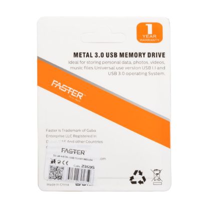 FASTER 32 GB METAL USB FLASH BELLEK resmi