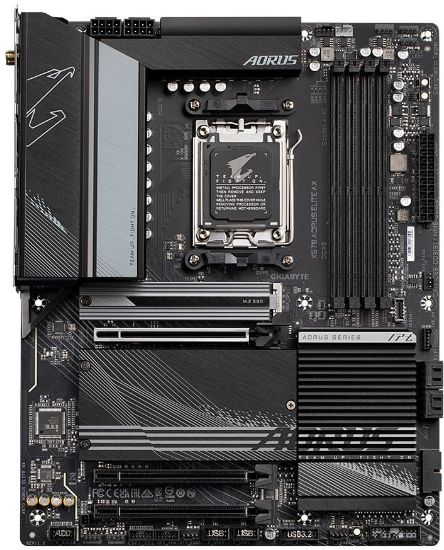 GIGABYTE X670-AORUS-ELITE-AX DDR5 6666Mhz(OC) HDMI M.2 ATX AM5 resmi