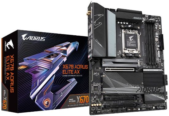 GIGABYTE X670-AORUS-ELITE-AX DDR5 6666Mhz(OC) HDMI M.2 ATX AM5 resmi