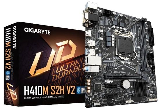 GIGABYTE H410M-S2H-V2 DDR4 2933 DVI HDMI 1200p resmi