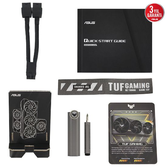 ASUS TUF GEFORCE RTX TUF-RTX4070TIS-O16G-GAMING 16GB GDDR6X DLSS3 HDMI DP 256BİT  resmi