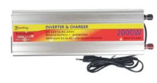 POWERMASTER PM-2000C 12 VOLT - 2000 WATT ŞARJLI INVERTER resmi