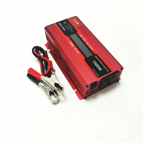 POWERMASTER PM-1500A 12 VOLT - 1500 WATT LCD EKRANLI USBLİ POWER INVERTER resmi