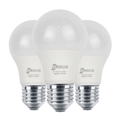 ORBUS ORB/L9W 3LÜ PAKET 9 WATT BEYAZ LED AMPUL resmi