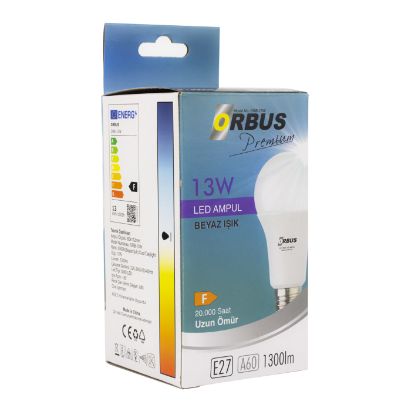 ORBUS ORB/L13W 13 WATT BEYAZ LED AMPUL resmi