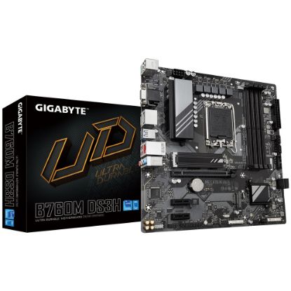 GIGABYTE B760M-DS3H-DDR5 7600MHz HDMI DP MATX 1700P resmi