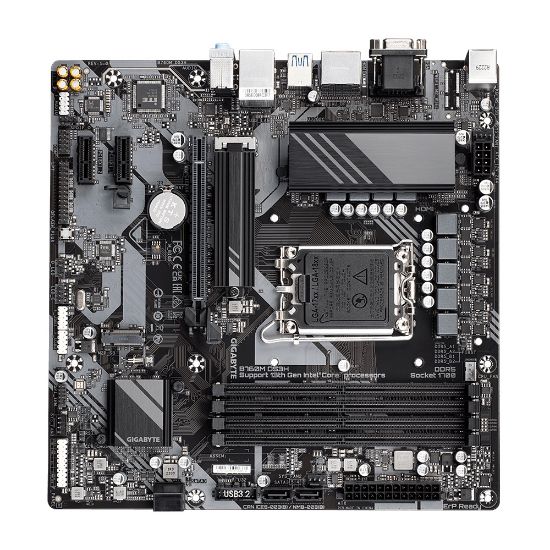 GIGABYTE B760M-DS3H-DDR5 7600MHz HDMI DP MATX 1700P resmi