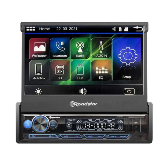 ROADSTAR RD-6100 7 INDASH BLUETOOTHLU MULTİMEDYA OTO TEYP 4X50 WATT resmi