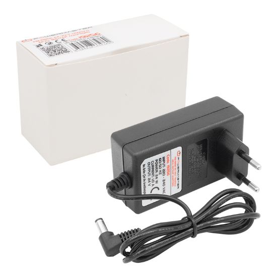 POWERMASTER PM-19256 24 VOLT - 1 AMPER - 24 WATT 5.5*2.5 L UÇLU ŞARJLI MATKAP ADAPTÖRÜ resmi