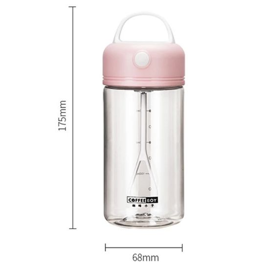 SUNUP 380 ML  PROTEİN SHAKER BLENDER PİLLİ resmi