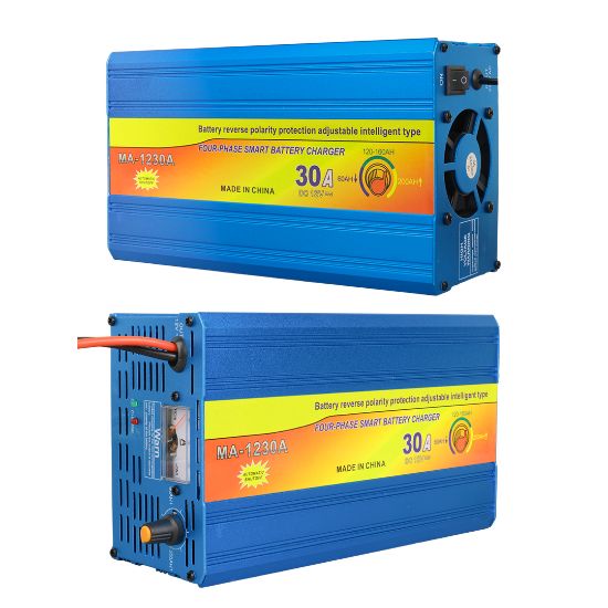 POWERMASTER MA-1230A 12 VOLT - 30 AMPER AKILLI AKÜ ŞARJ CİHAZI resmi