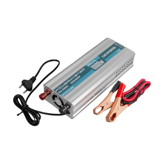 POWERMASTER PM-1000C 12 VOLT - 1000 WATT USBLİ ŞARJLI INVERTER resmi