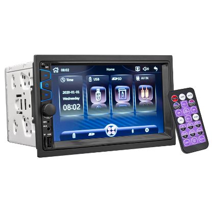 MAGICVOICE MV-6697 USB/SD/FM/AUX/MP5/BLUETOOTH 7 DOKUNMATİK MEKANİKSİZ DOUBLE OTO TEYP resmi