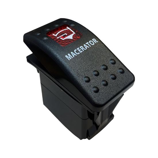 MACARATÖR IŞIKLI 3P ON-OFF 12-24V MARIN SWITCH (IC-134M-S7) resmi