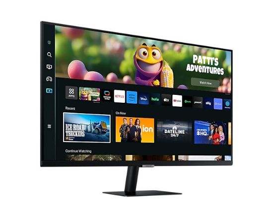 27 SAMSUNG LS27CM500EUXU VA FHD 60HZ 4MS LED DÜZ  resmi