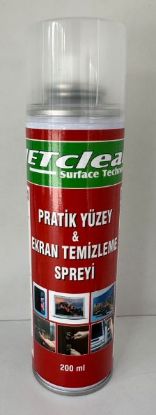 JETCLEAN 200ML PRATİK YÜZEY VE EKRAN TEMİZLEME SPREYİ resmi