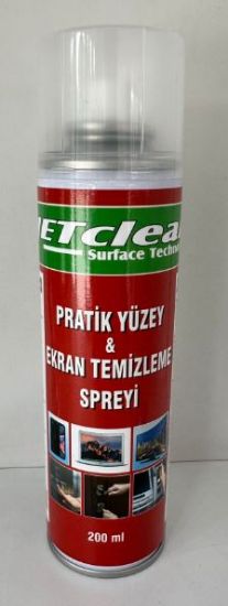 JETCLEAN 200ML PRATİK YÜZEY VE EKRAN TEMİZLEME SPREYİ resmi