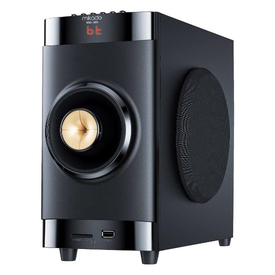MIKADO MD-381BT 40W USB+SD+FM+BT DESTEKLİ 5+1 SES SİSTEMİ resmi