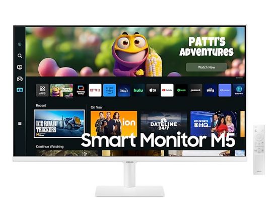 27 SAMSUNG LS27CM501EUXUF VA FHD 60HZ 4MS LED DÜZ resmi