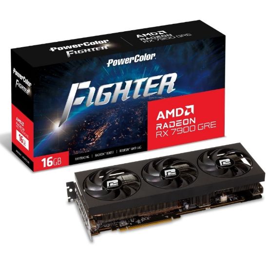 POWERCOLOR FIGHTER RX7900GRE 16G-F/OC 16GB GDDR6 256Bit resmi