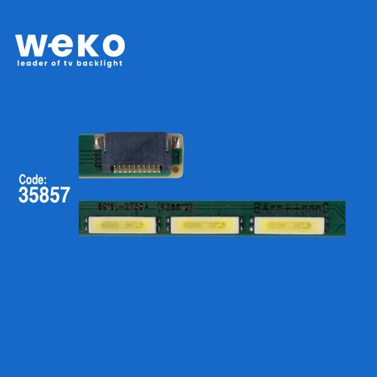 WKSET-6169 35857X1 230RXJ REV0.3 - 6916L-2750A 1 ADET LED BAR (51LED) resmi