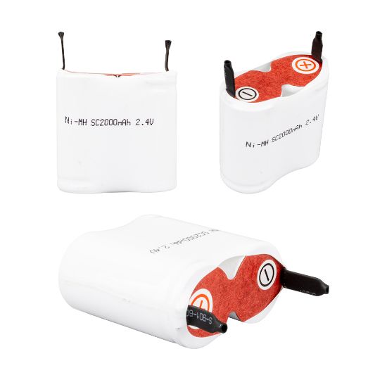 POWERMASTER PM-21365 2.4 VOLT - 2000 MAH 2Lİ YANYANA SÜPÜRGE PİLİ resmi