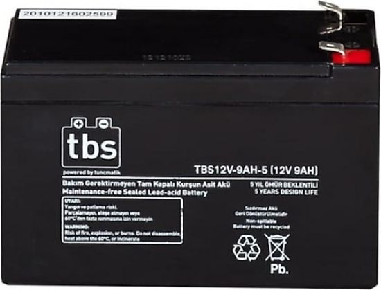 TUNCMATIK BLACK BATTERY 12V-9AH UPS TIPAKU TSK7028 resmi