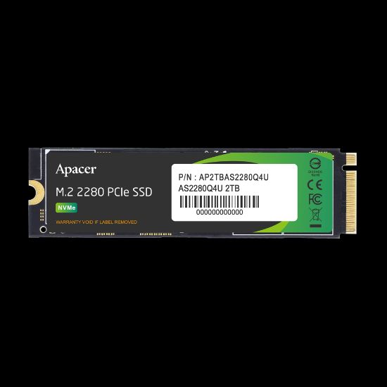 Apacer AS2280Q4U-1 512GB 7400-7000 MB/s M.2 PCIe Gen4 SSD (AP512GAS2280Q4U-1) resmi