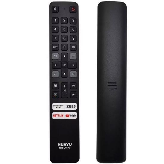 HUAYU KL TCL RM-L1673 NETFLIX-PRIME VIDEO-TCL CHANEL-YOUTUBE TUŞLU TCL LCD LED TV KUMANDA resmi