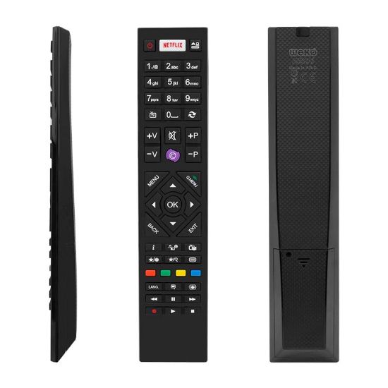 WEKO KL VESTEL RC4880 NETFLIX TUŞLU YENİ MODEL MOR TUŞLU LCD LED TV KUMANDA resmi