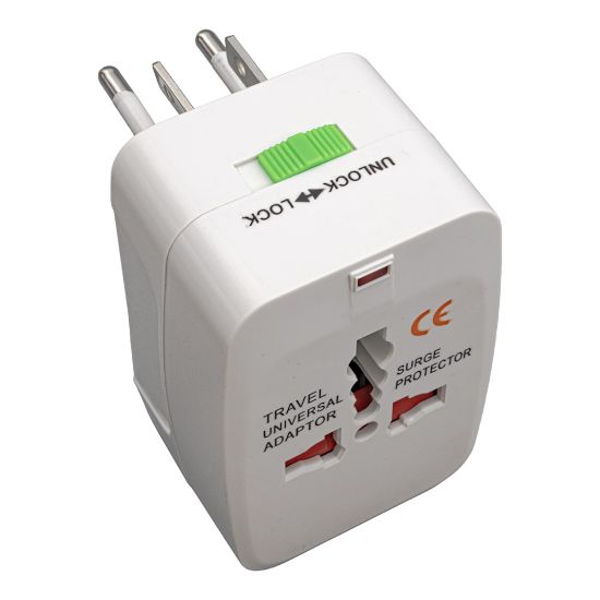 POWERMASTER PM-2886 UNIVERSAL ÇOKLU PRİZ ÇEVİRİCİ SEYAHAT ADAPTÖR (125V-250V-6A-13A) resmi