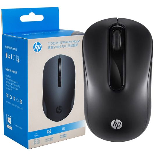 HP S-1000 PLUS 2.4G 1600 DPI KABLOSUZ MOUSE resmi