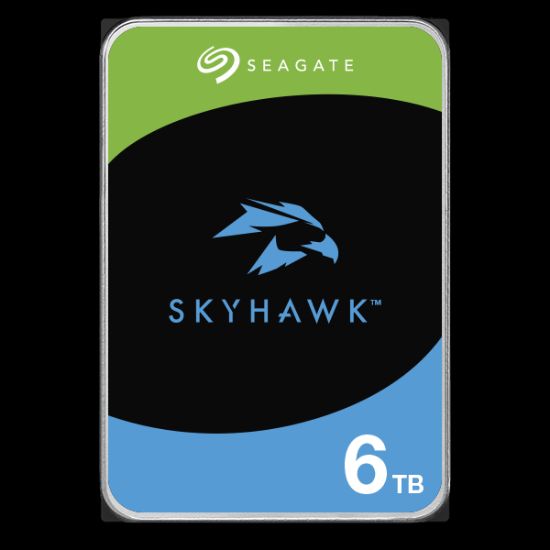 6TB SEAGATE SKYHAWK 256 MB 7/24 RV ST6000VX009 resmi