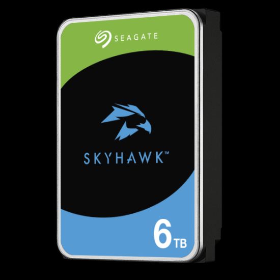 6TB SEAGATE SKYHAWK 256 MB 7/24 RV ST6000VX009 resmi