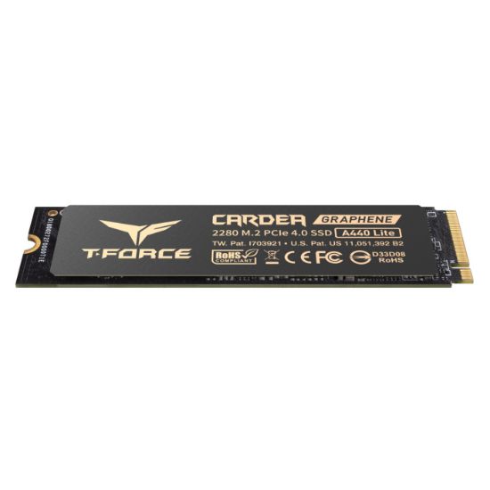 Team T-Force CARDEA A440 LITE 2TB 7400/6400/MB/s PCIe NVMe M.2 SSD Disk (TM8FFQ002T0C129) resmi